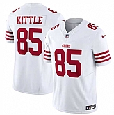 Men & Women & Youth San Francisco 49ers #85 George Kittle White 2023 F.U.S.E. Vapor Untouchable Limited Stitched Football Jersey,baseball caps,new era cap wholesale,wholesale hats